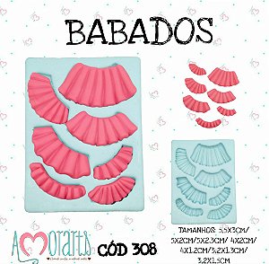 Molde Babados--CÓD 308