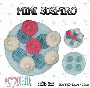 Molde de Silicone Mini Suspiro--CÓD 355