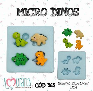 Molde Micro Dinos--CÓD 365