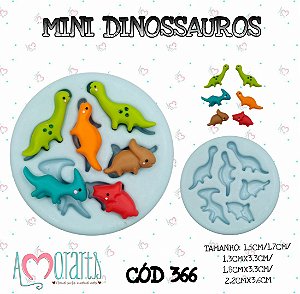 Molde Mini Dinossauros--CÓD 366