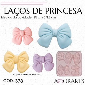 Molde Laços de Princesas--CÓD 378
