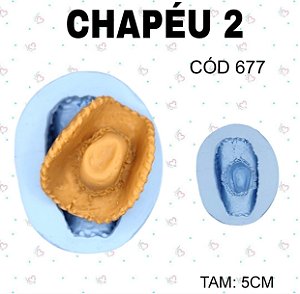 Molde Chapéu 2--CÓD 677