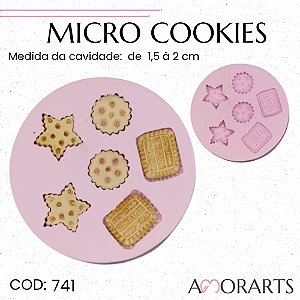Molde Micro Cookies