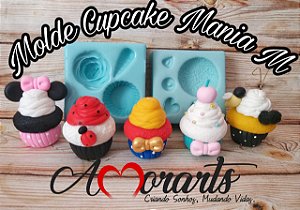 Molde Cupcake Mania M