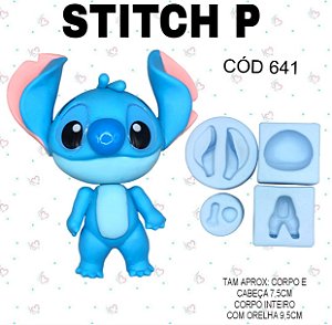 Molde de silicone Stitch P--CÓD 641