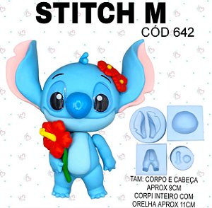 Molde de silicone Stitch M--CÓD 642