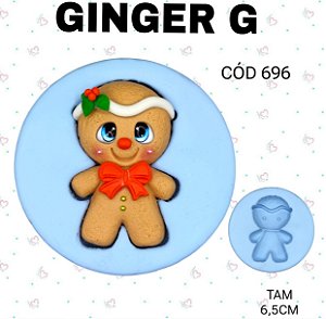 Molde de silicone Ginger G--CÓD 696