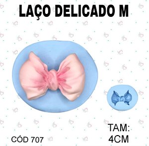 Molde de silicone Laço Delicado M--CÓD 707