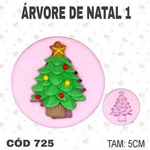 Molde de silicone Árvore de Natal--CÓD 725