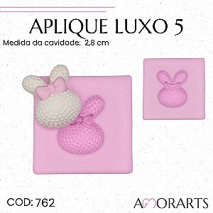 Molde de silicone Aplique Luxo 5 --CÓD 762