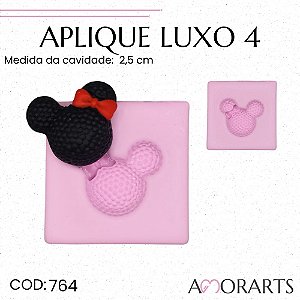 Molde de silicone Aplique Luxo 4 --CÓD 764