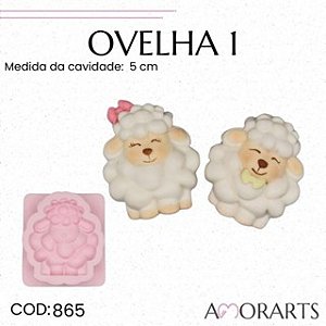 Molde de silicone Ovelha 1--CÓD 865
