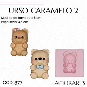 Molde de silicone Urso Caramelo 2--CÓD 877
