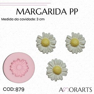 Molde de silicone Margarida PP--CÓD 879