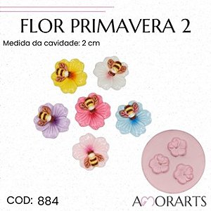 Molde de silicone Flor Primavera 2--CÓD 884