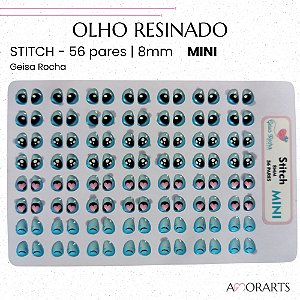 Olho resinado GR Stitch Mini--56 Pares