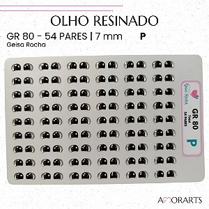 Olho resinado GR 80 P -- 54Pares