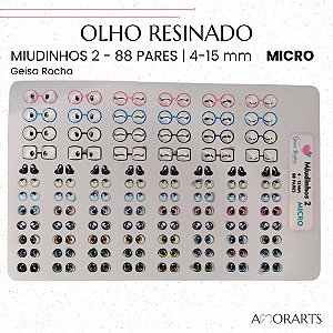 Olho resinado GR Miudinhos 2 -- 88 Pares