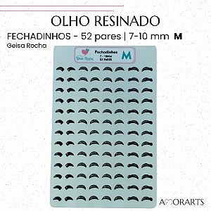Olho resinado GR Fechadinhos M--52 Pares