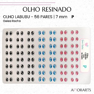 Olho resinado GR Labubu P -- 56 Pares