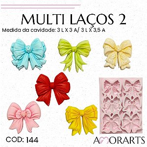 Molde de silicone Multi Laços 2--CÓD 144