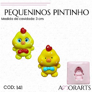Molde de silicone Pequeninos Pintinho--CÓD 141