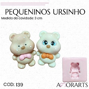 Molde de silicone Pequeninos Ursinho--CÓD 139