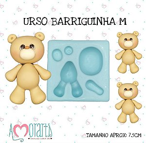 Molde Urso Barriguinha M--CÓD 64