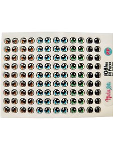 Olho resinado 1081NA PP --54 Pares