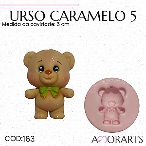 Molde de silicone Urso Caramelo 5 --CÓD 163