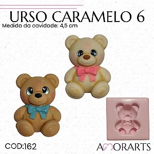 Molde de silicone Urso Caramelo 6 --CÓD 162