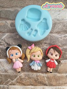 Molde Menina Estilosa
