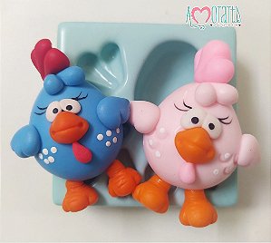 Molde Aplique Galinha Pintadinha--CÓD 127