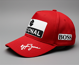 Boné Nacional vermelho