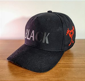 Boné Preto Black PJ