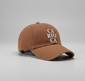 Boné Dad Hat "Carioca" – Estampa em Relevo | 100% Algodão | Tecido Perfumado