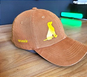 Boné Dad Hat "Caramelo – Ícone Nacional" | 100% Algodão