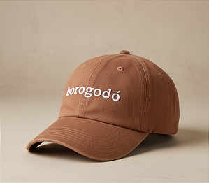 Boné Dad Hat "Borogodó" – 100% Algodão | Tecido Perfumado