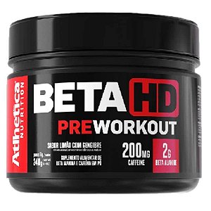 Beta HD - Pré Treino (240g) Atlhetica Nutrition