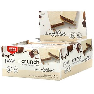 Power Crunch Energy Bar (Caixa c 12un de 13g) - BNRG