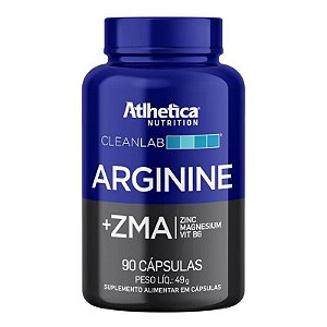 Arginina + ZMA CleanLab (90 caps) Atlhetica Nutrition