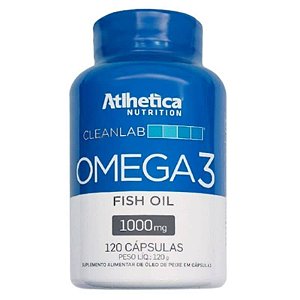 Ômega 3 Fish Oil 1000mg (120Caps) Athetica Nutrition