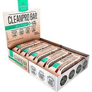 CleanPro Bar (Caixa c/ 10un de 50g) Nutrify