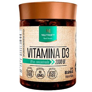 Vitamina D3 (60 caps) Nutrify