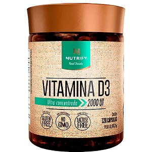 Vitamina D3 (120 caps) Nutrify