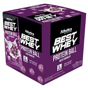 Best Whey Protein Ball (Caixa c/ 20un de 30g) Atlhetica Nutrition