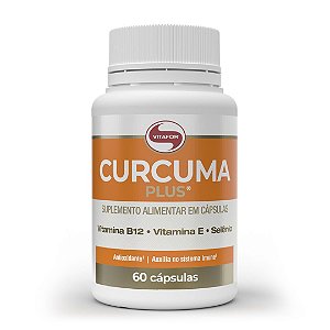 Curcumina Plus 500mg (60 Caps) Vitafor