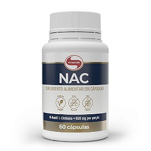 NAC N-Acetyl L-Cysteine 750mg (60 Caps) Vitafor