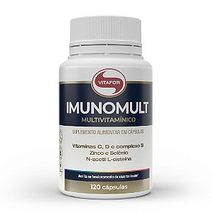 Imunomult Multivitamínico (120 Caps)  Vitafor