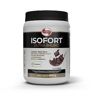 Whey Protein Isolado Premium Isofort Ultra Imuno (600g) Vitafor